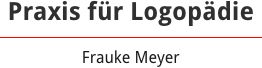 Logopaedie Frauke Meyer Logo